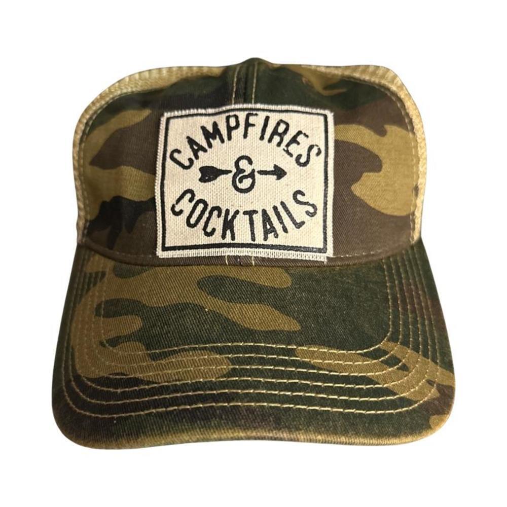 Campfires and Cocktails Trucker Hat